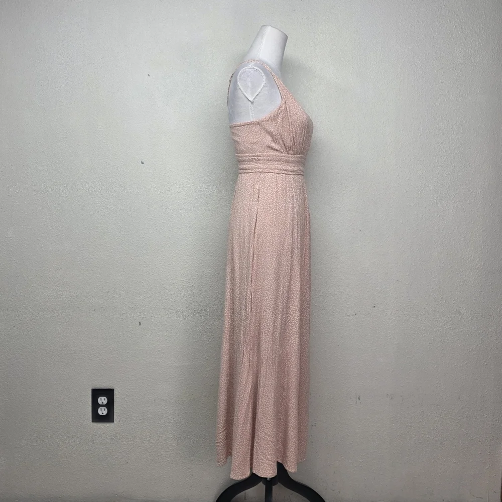 Abercrombie & Fitch Peach Maxi Dress Spagetti Straps wPockets Size XS